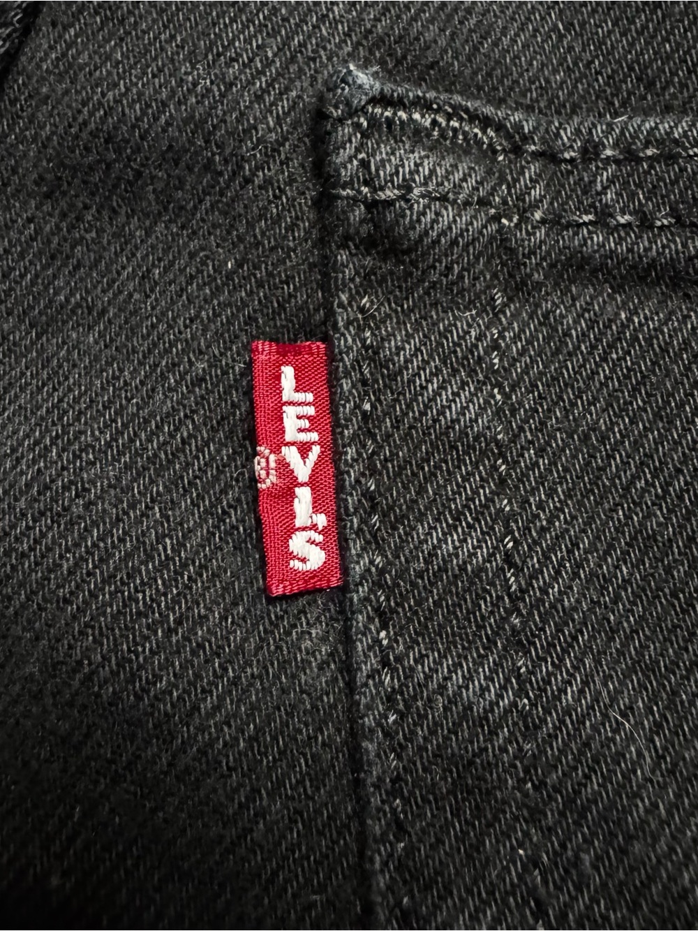 Levis Premium Women's Black Ribcage Straight Ankle Jeans In Black Spruce 28x26 - Picture 11 of 11